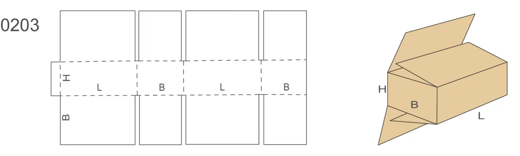 Tam Kapak Koli - Kargo Kutusu