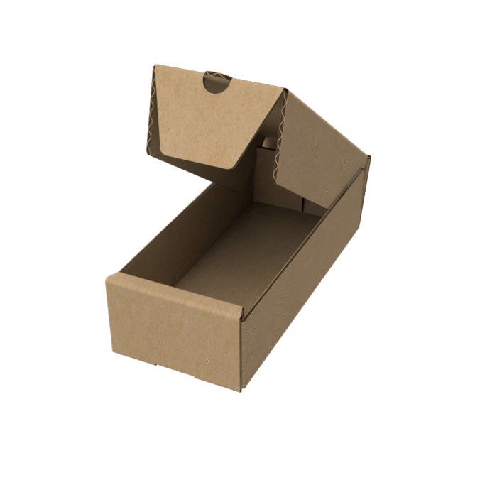 12x5x3cm E-ticaret Kutusu (Üstten Açmalı Kilitsiz) - Görsel 1