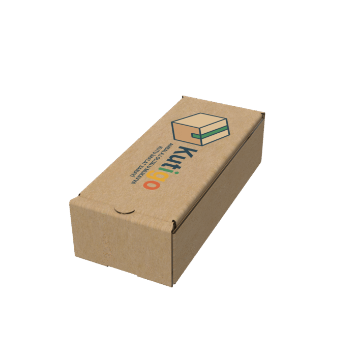 12x5x3cm E-ticaret Kutusu (Üstten Açmalı Kilitsiz) - Görsel 2