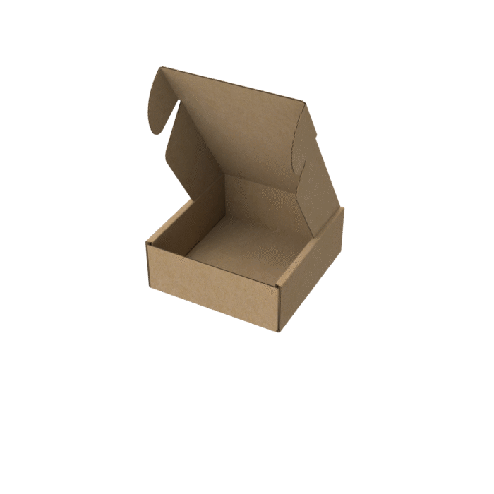 16x16x6E_acik 16x16x6cm E-ticaret Kutusu (Üstten Açmalı Kilitli) - Görsel 1