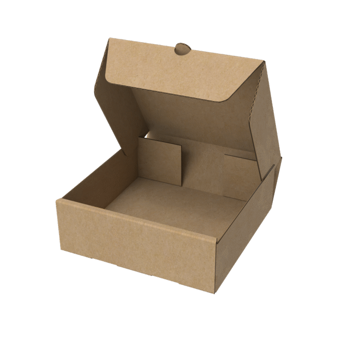 15x15x5E_kilitsiz 15x15x5cm E-ticaret Kutusu (Üstten Açmalı Kilitsiz) - Görsel 1