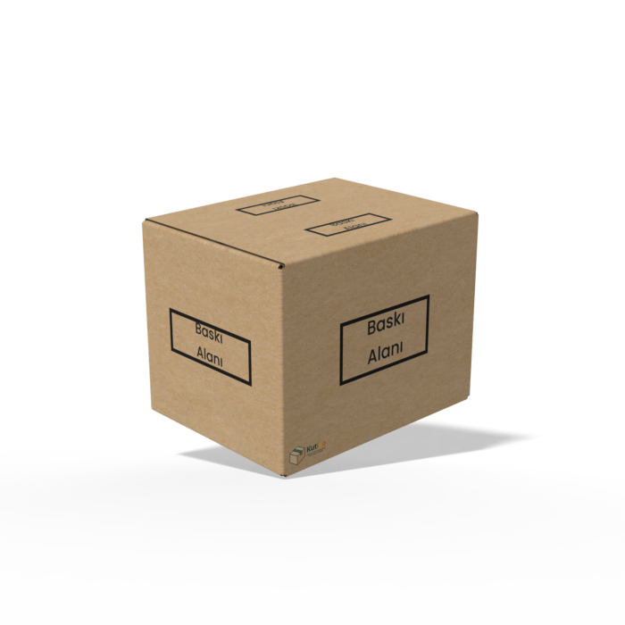 30x23x23 Koli - Kargo Kutusu (Yarım Kapak) - Görsel 2
