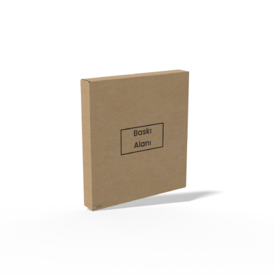 82x10x72 Koli - Tablo Kutusu (Yarım Kapak) Çift Oluklu - Görsel 2