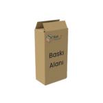 14x8x27 cm Kraft Tek Oluklu Koli