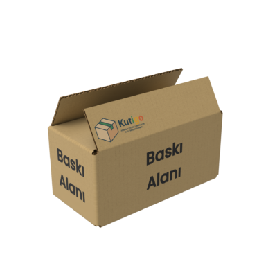 19x9x9 cm Kraft Tek Oluklu Koli